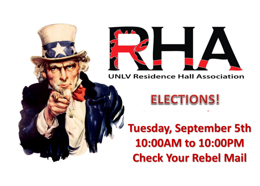 RHA Elections Poster