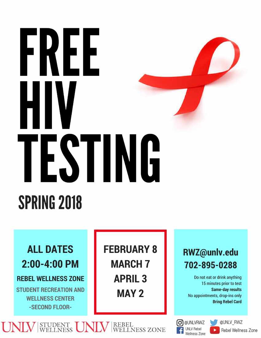 Free HIV Testing Flyer