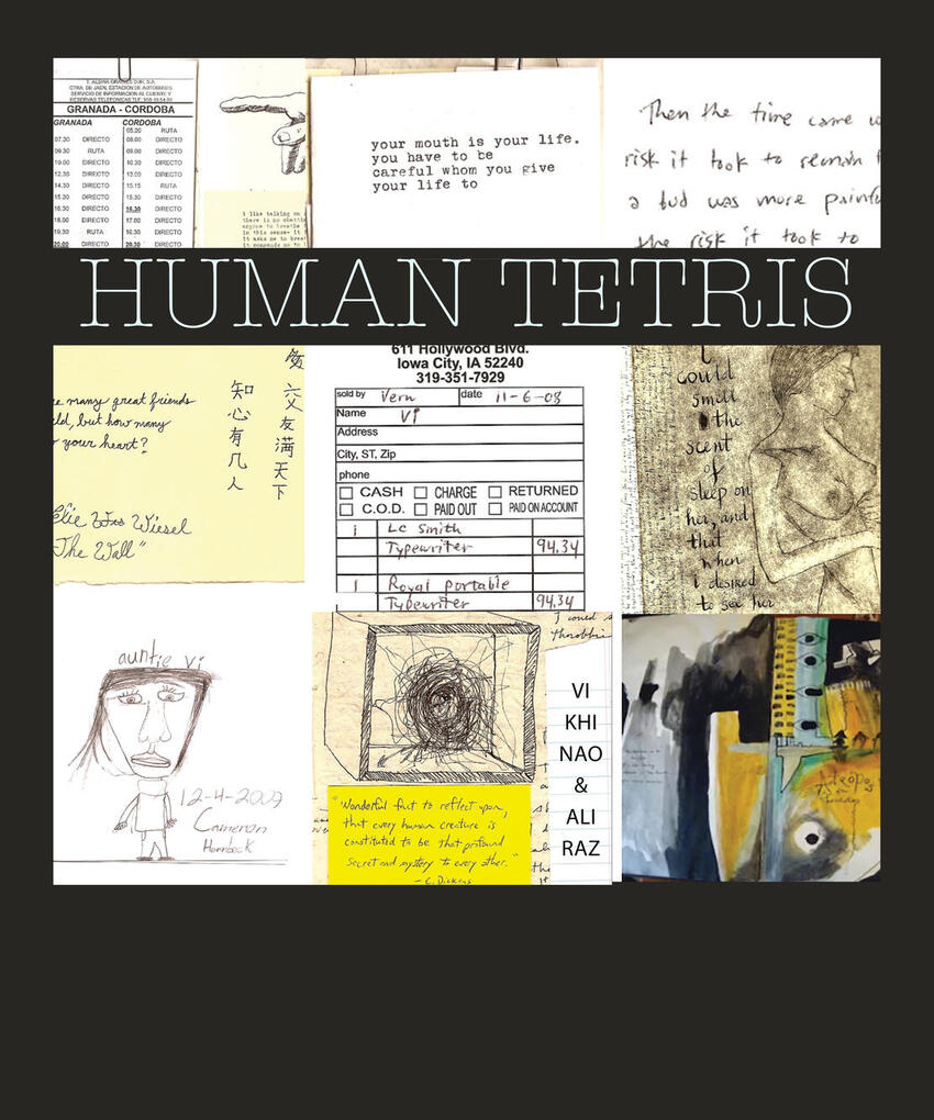 Some art by Amy Kurzweil and Vi Khi Nao titled Human Tetris
