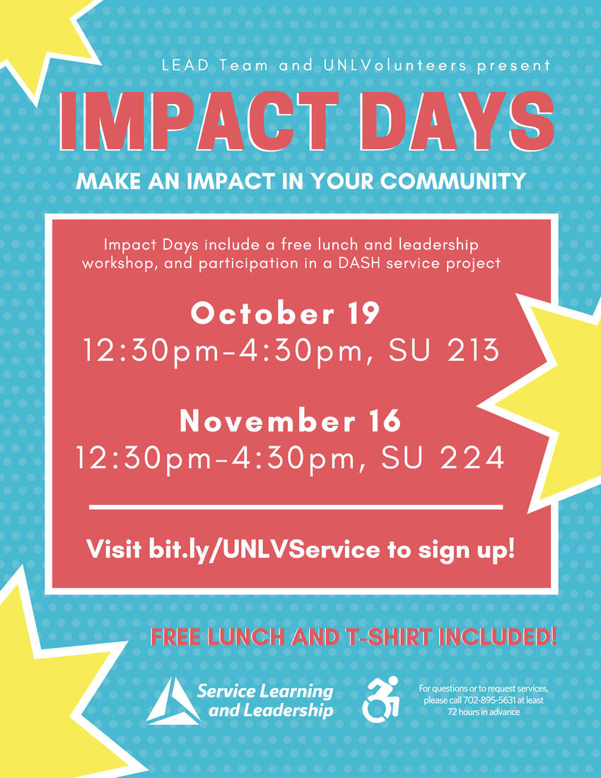 Impact Days flyer