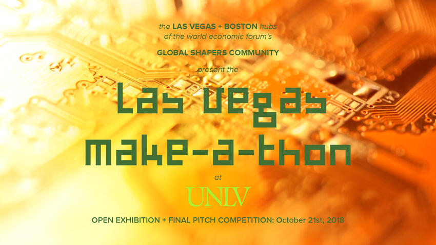 Las Vegas Make-A-Thon Pitch flyer