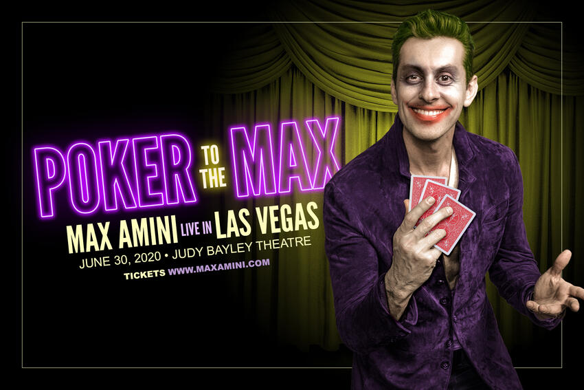 Poker to the Max - Max Amini Live in Las Vegas