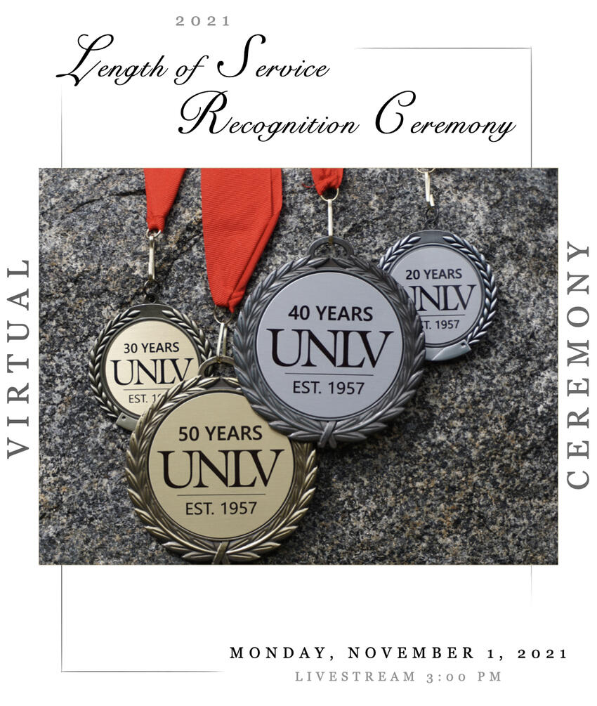 Length of Service Recognition Ceremony medals