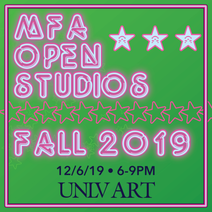 MFA Open Studios Fall 2019