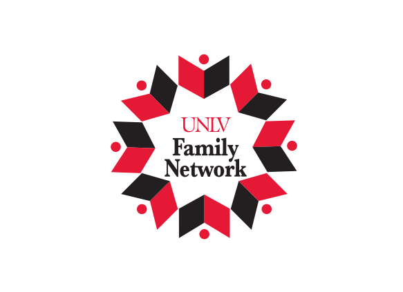 A banner with the title UNLV Family Network.