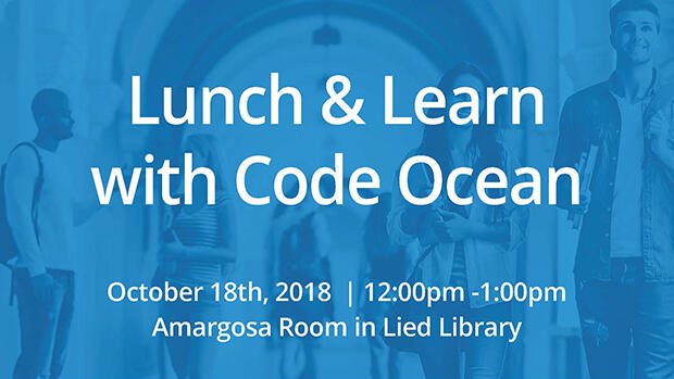 Lunch and Learn with Code Ocean flyer