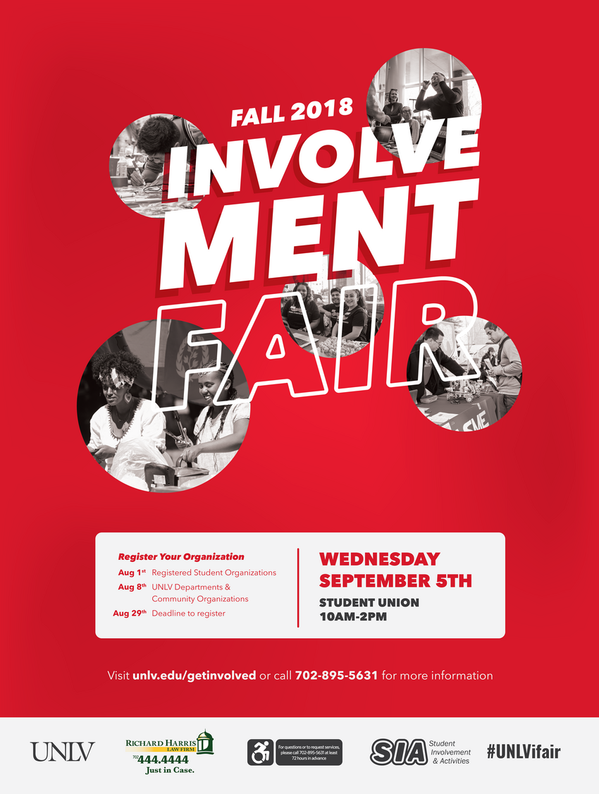 Involvement Fair poster