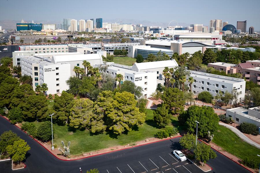 South Residential Complex - southeast view