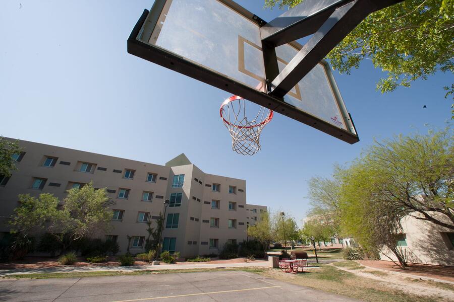 Campus Housing Basketball Courts