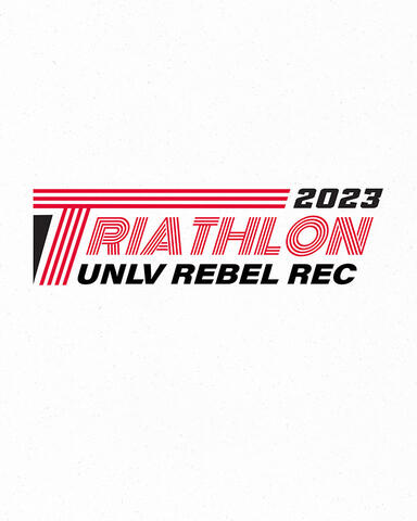 UNLV Rebel Rec Triathlon 2023 logo