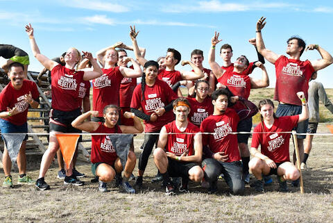 Students celebrating