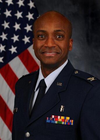 Dr. John Kersey in his U.S. Air Force uniform